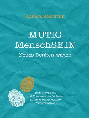 cover image of MUTIG MenschSEIN